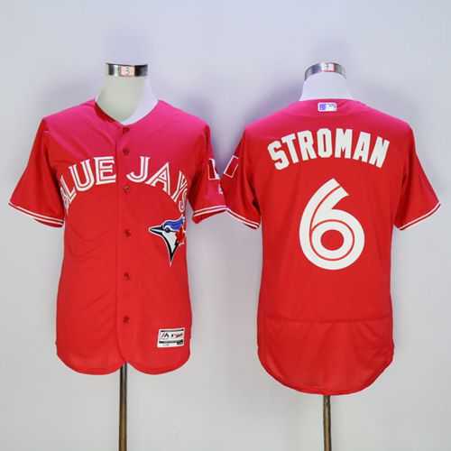 Toronto Blue Jays #6 Marcus Stroman Red 2016 Flexbase Authentic Collection Canada Day Stitched Jersey,We sell and wholesale Toronto Blue Jays #6 Marcus Stroman Red 2016 Flexbase Authentic Collection Canada Day Stitched Jersey on line form chian!